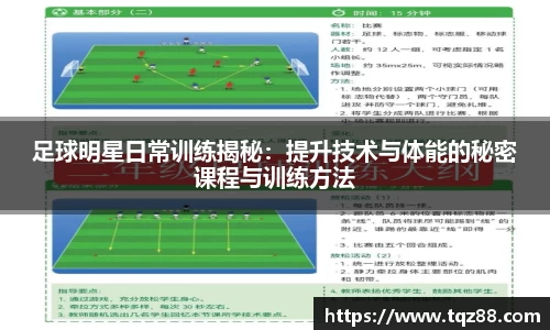 足球明星日常训练揭秘：提升技术与体能的秘密课程与训练方法
